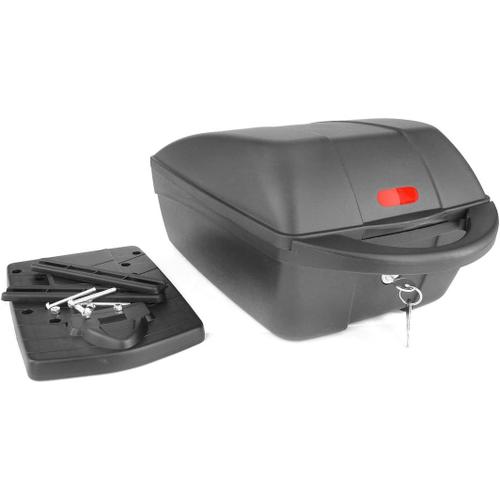 Noir Top Box For Bicycle-With Quick Release System-Packed W/Header Card Coffre Unisex-Adult, Noir, Taille Unique