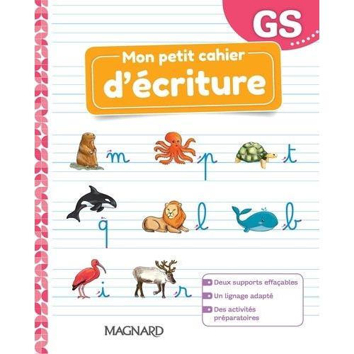 Mon Petit Cahier D'écriture Grande Section