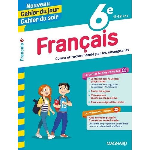 Cahier Du Jour/Cahier Du Soir Français 6e + Mémento