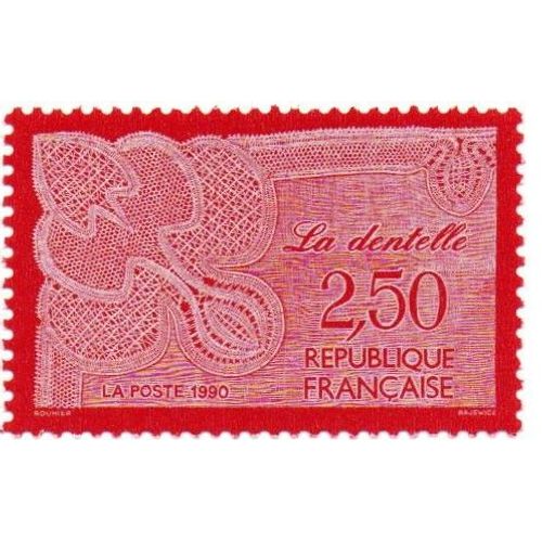 Métier D'art. La Dentelle - 2,50  - 1990