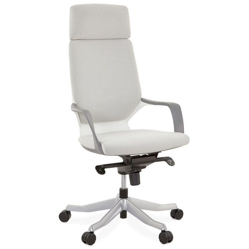 Fauteuil De Bureau Design 'babel' En Tissu Gris