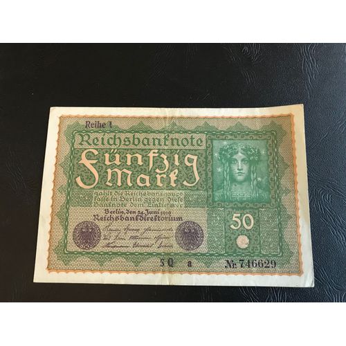 50 Mark - Allemagne - 1919