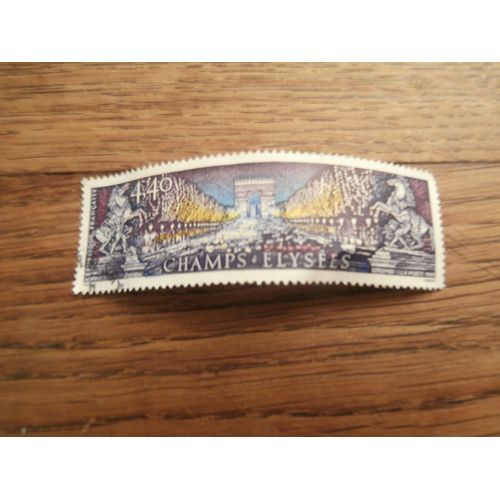 Timbre France Oblitéré , Les Champs - Elysées N ° 2918.( 1995).