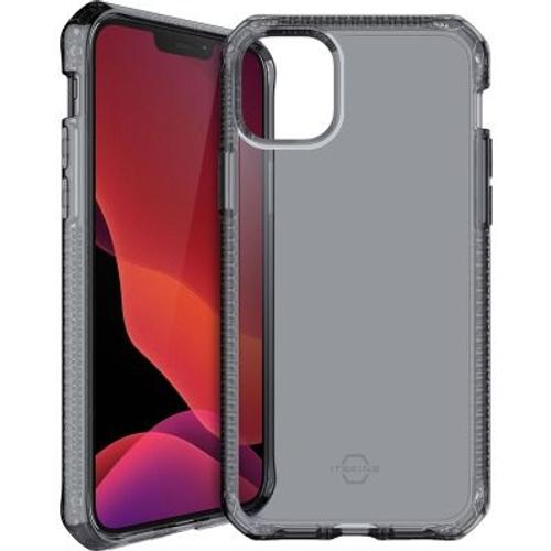 Coque Semi-Rigide Itskins Spectrum Noire Fumé Pour Iphone 12 / 12 Pro