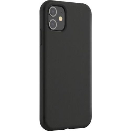 Coque Iphone 12 Pro Max Silicone Softtouch Noire Bigben