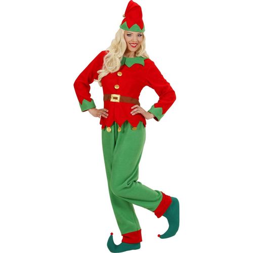 Déguisement Lutin Du Père Noël Femme - Taille: L
