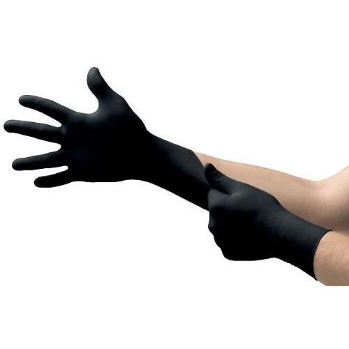 Gants Jetables Multiusage Microflex Midknight Touch 93-732 Noir - Par 100 - Taille Xxl Ansell