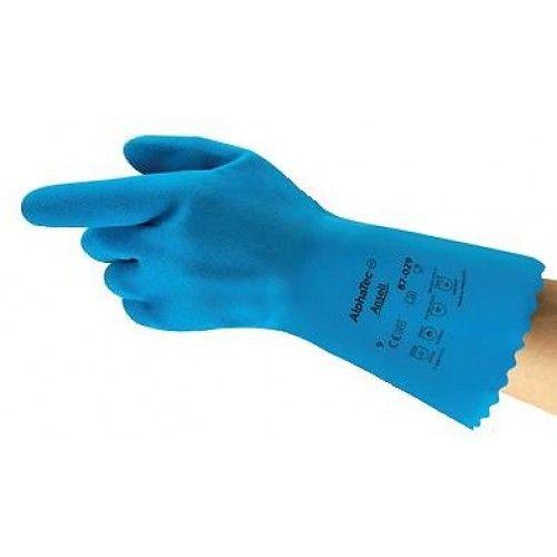 Gants De Protection Chimique Bleus Alphatec® 87-029 - 12 Paires - Taille 8 Ansell