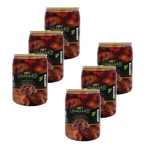 Lot 6x Makdous Extra, Aubergine Farcie - Pot 800g