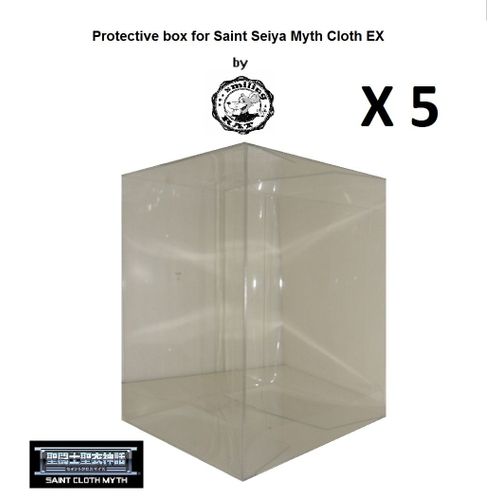 Saint Seiya Myth Cloth Ex : Boites De Protection Protective Case X 5