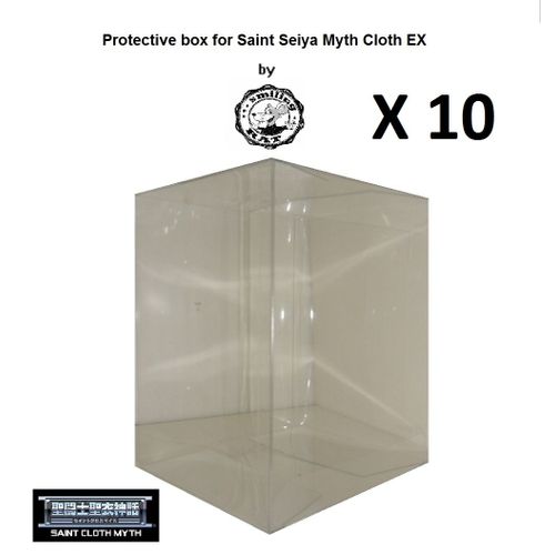 Saint Seiya Myth Cloth Ex : Boites De Protection Protective Case X 10