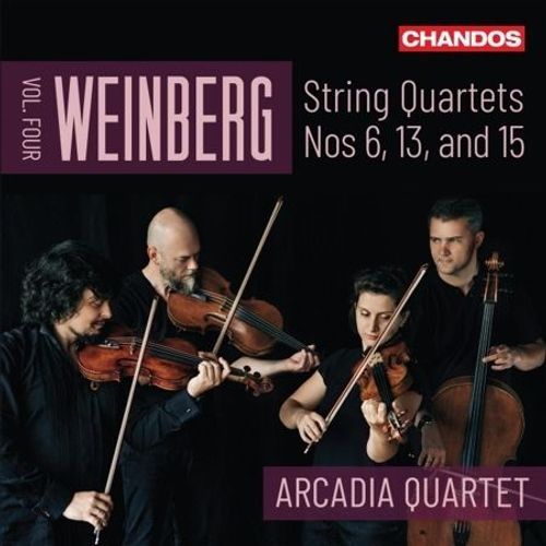 Weinberg: String Quartets Vol 4 - Cd Album