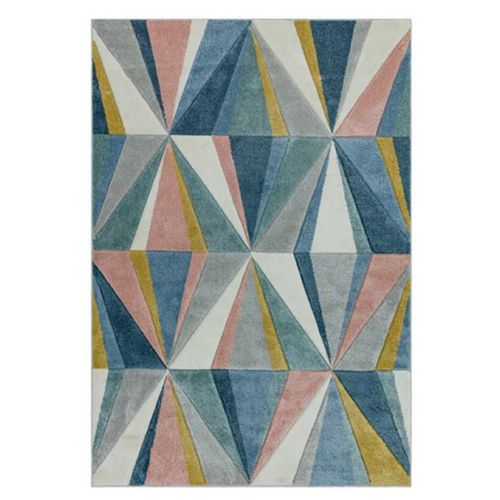 Tapis Moderne Tissé Plat Opal 160x230 Cm Multicolore - Novatrend
