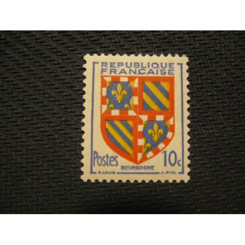 Timbre "Armoiries De Bourgogne" 1949 - Y&t N° 834