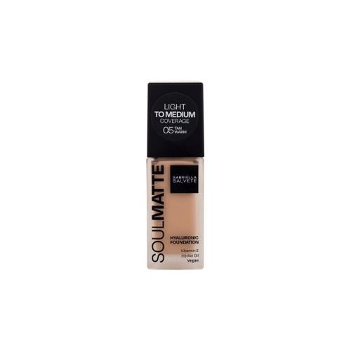 Gabriella Salvete - Soulmatte Hyaluronic Foundation 05 Warm Tan - For Women, 30 Ml