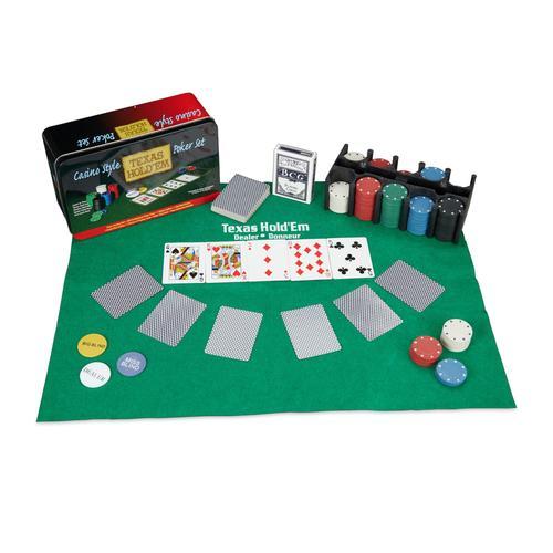 Relaxdays Coffret De Poker Jeu De 54 Cartes 200 Jetons Laser Bouton De Dealer Jeu De Poker