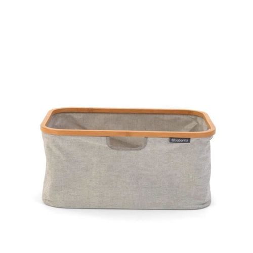 Panier à linge Brabantia 118180 - 40 L - Rectangulaire - Gris - Lavable en machine - 540 mm - 360 mm