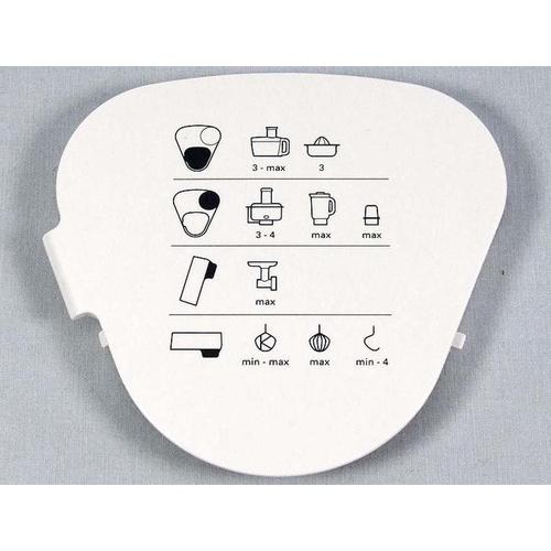 Couvercle serigraphié KW714171 pour Robot culinaire KENWOOD PROSPERO