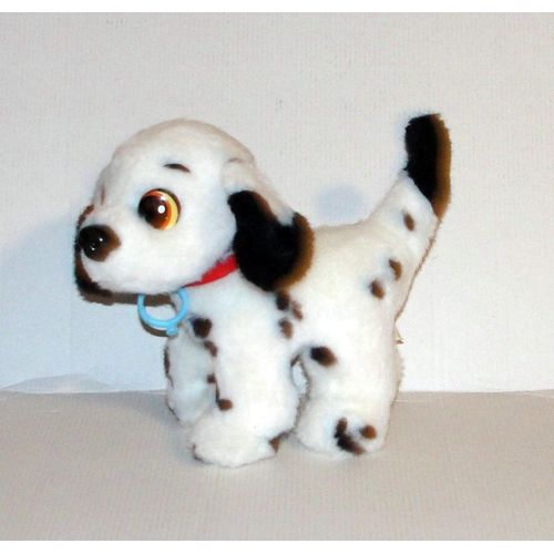 Peluche Dalmatiens Mattel 1996 Vintage Doudou Chien Queue Tourniquet Les 101 Dalmatiens