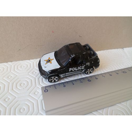 Toyota Police Modele Rav 4 Etoile Sur Capot-Majorette