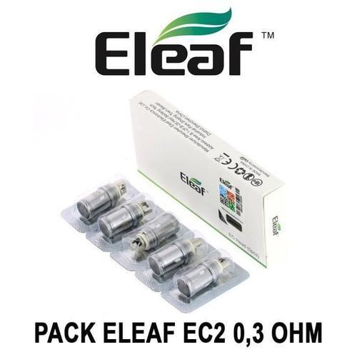 5 Résistances ELEAF EC2 0.3 Ohm pour clearomiseur MELO 4 et MELO 3 LBQ69