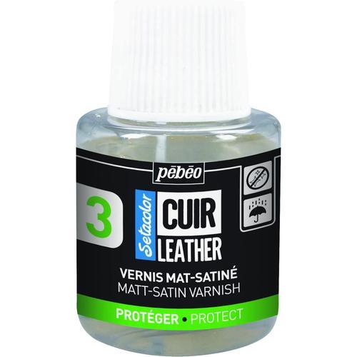 Vernis Mat Satiné - Pour Cuir Et Simili - Setacolor Cuir - Pébéo - 110ml