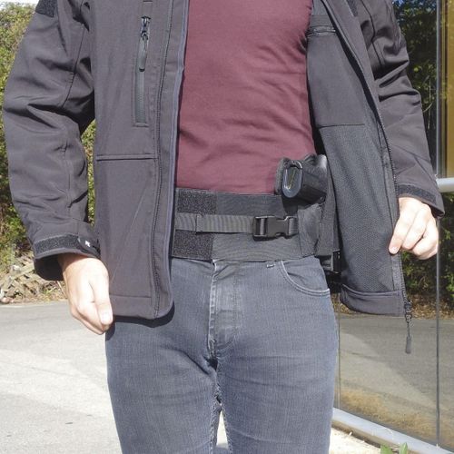 Ceinture Holster Discret Patrol Equipement - Noir - L - Xl