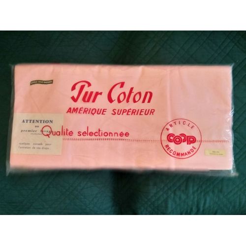 2 Draps Pur Coton