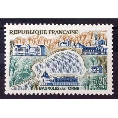 Bagnoles De L'orne 0,20 (Impeccable N° 1293) Neuf** Luxe (= Sans Trace De Charnière) - France Année 1961 - Brn83 - N29435
