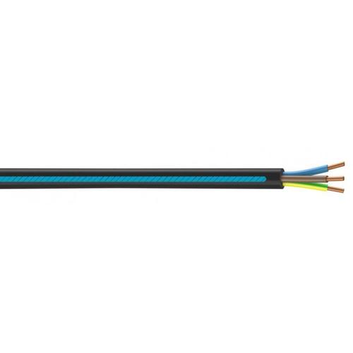 Câble électrique 3 G 6 mm² u1000r2v à la coupe, noir