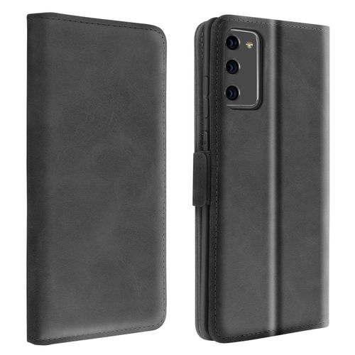 Housse Samsung Galaxy Note 20 Étui Folio Porte-Carte Fonction Support Noir