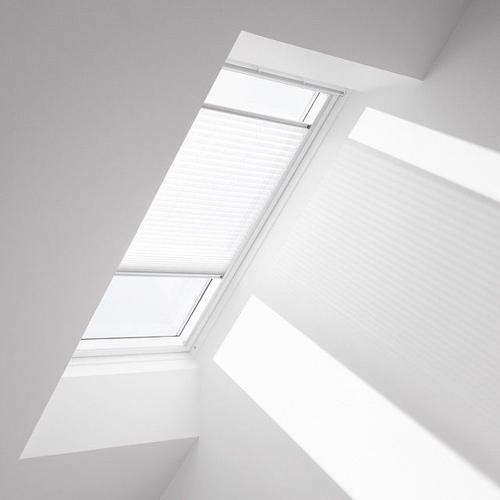 Store plissé Blanc 78x98 cm VELUX - FHL MK04 1016S