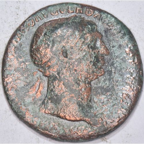 As - Trajan - Revers Avec Déesse Sacrifiant Sur Un Autel Une Corne D'abondance Dans Les Bras - Spqr Optimo Principi - W200