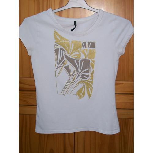 T-Shirt Naf Naf Taille 36 Tbe