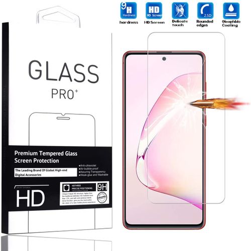 Pour Samsung Galaxy Note10 Lite Verre Trempé Film De Protection [1 Pc] Vitre Tactile Anti-Poussiere Sans Bulle Ecran Protecteur Pour Samsung Galaxy Note10 Lite 2020 6.7""