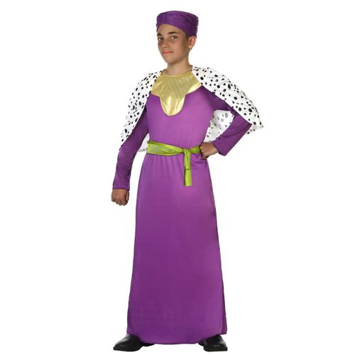 Déguisement Roi Mage Violet Enfant - Taille: 7-9 Ans (130-145 Cm)