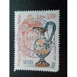 Timbre France Yt 3329 Nevers: Congrès De La Fédération Française De L'asso Philatélique 2000 ( 071004 )