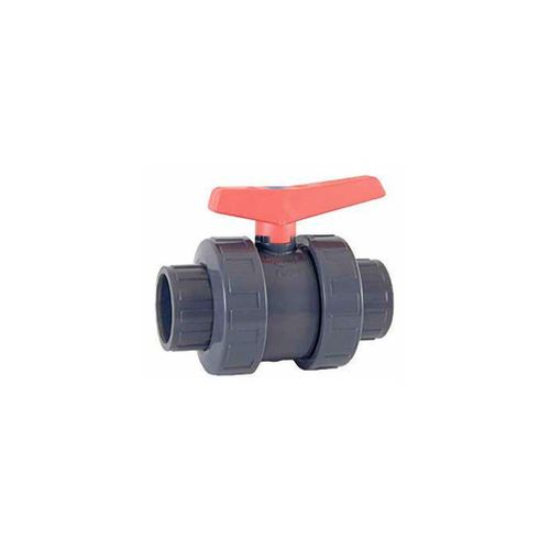 Vanne anti-block PVC PN-16 ? 32 mm ? boisseau sph?rique ? coller