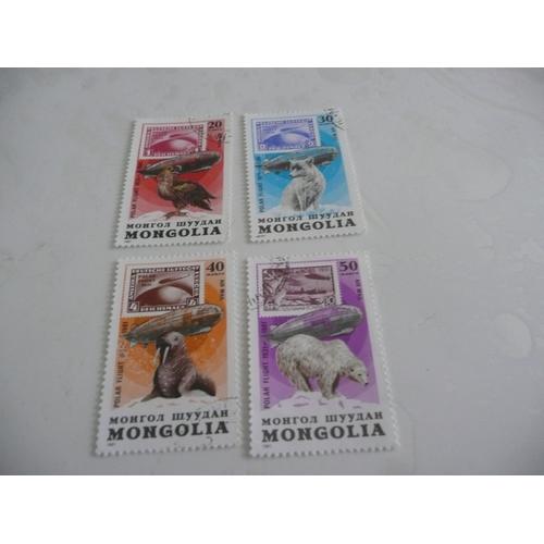 4 Timbres Mongolie