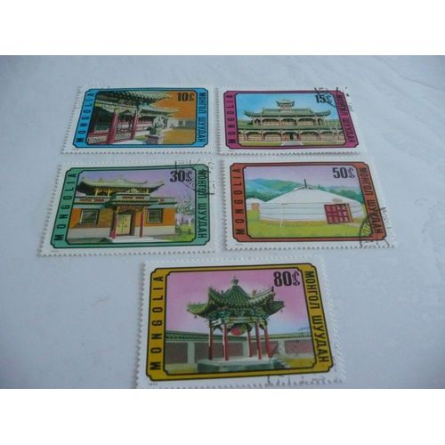 4 Timbres Mongolie