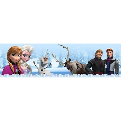 Frise La Reine Des neiges Disney Elsa, Anna, Olaf, sven et kristoff