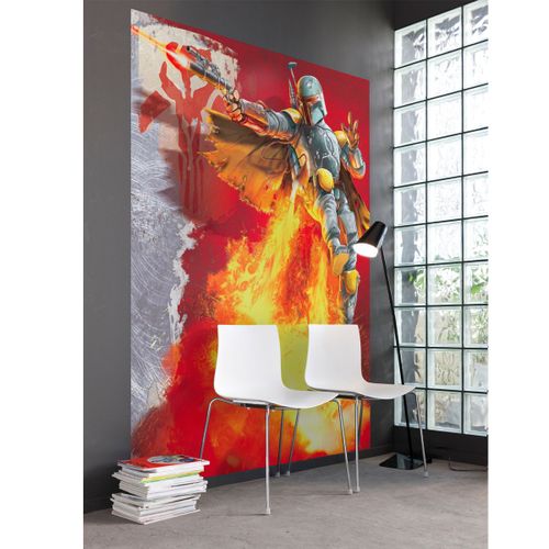 Papier Peint Boba Fett Star Wars Mandalorian 254X184 CM