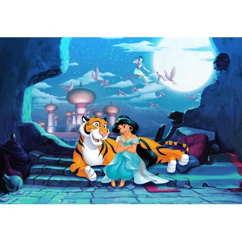 Papier Peint Photo Aladdin Disney Jasmine attend Aladdin 368cm x 254cm