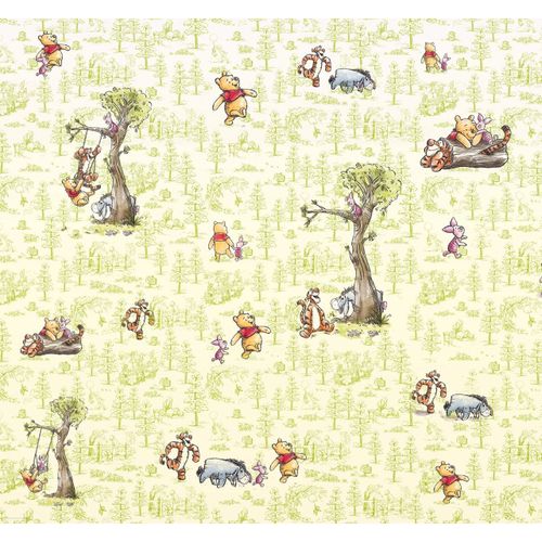 Papier Peint intissé Disney Winnie l'ourson et ses amis 300 cm x 280 cm