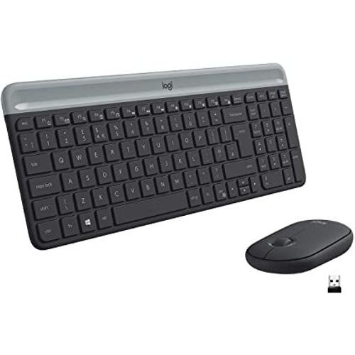 Acer Combo 100 Kit - Ensemble clavier et souris - sans fil - Français - noir - pour Aspire C 22; Chromebook 51X; Extensa 15; TravelMate Spin B3; Veriton Essential N VEN2580