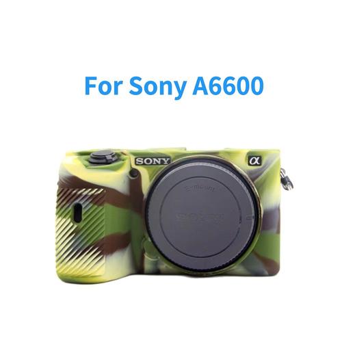 Étui de caméra en Silicone housse de protection pour appareil photo Sony Alpha A6000 A6100 A6300 A6400 A6500 A6600 A5100 A5000