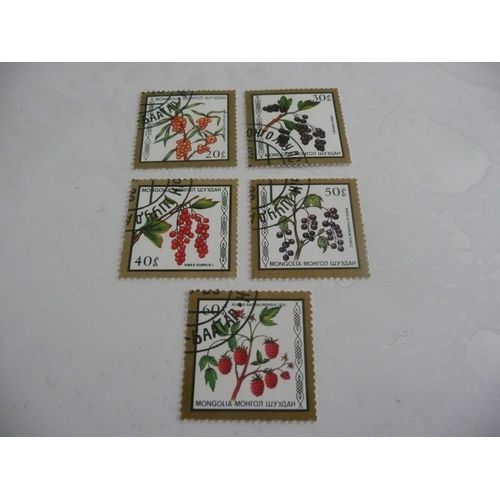 5 Timbres Mongolie