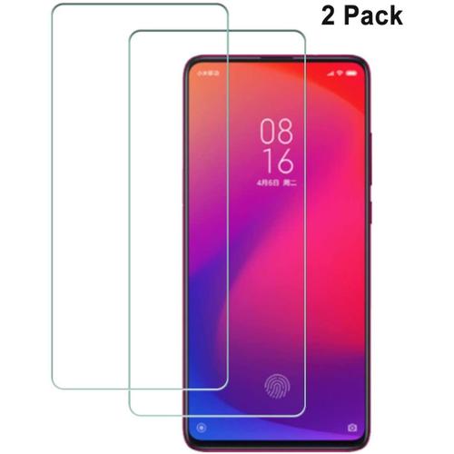 Verre Trempé Pour Xiaomi Mi 9t / Xiaomi Mi 9t Pro, [Couverture Complète] [Garantie À Vie] Dureté 9h Film Protection Écran Pour Xiaomi Mi 9t / Mi 9t Pro [2 Pièces]