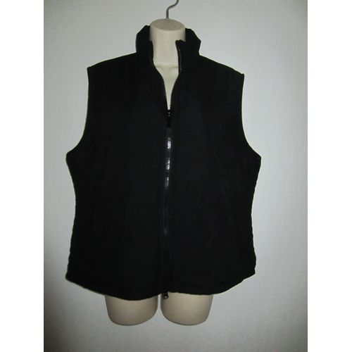 Gilet Noir Doudoune Sans Manches T 38