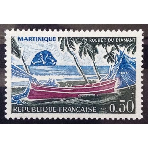 Martinique - Rocher Du Diamant 0,50 (Impeccable N° 1644) Neuf** Luxe (= Sans Trace De Charnière) - France Année 1970 - Brn83 - N29437